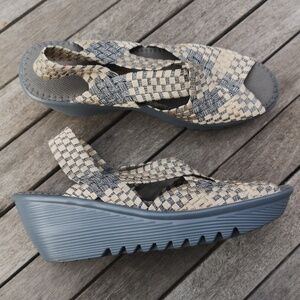 Bernie Mev wedge-heeled sandals